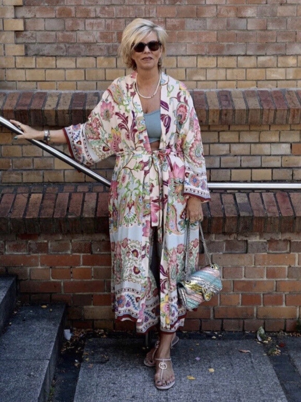 Floral Maxi Robe - Picture 6 of 10